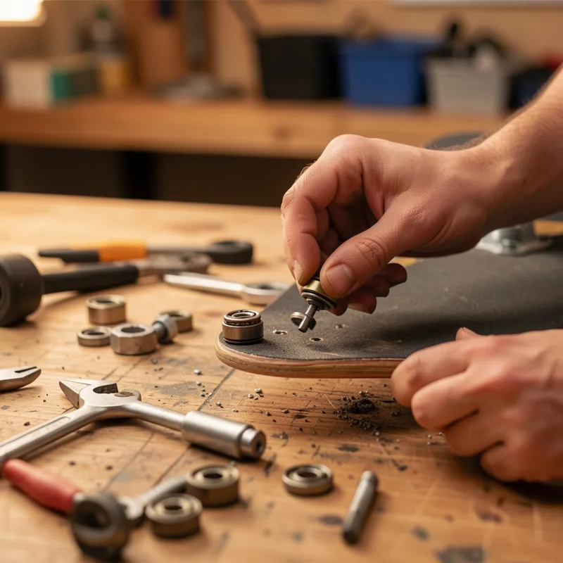 Entretien skateboard : nettoyer et faire durer ton matos