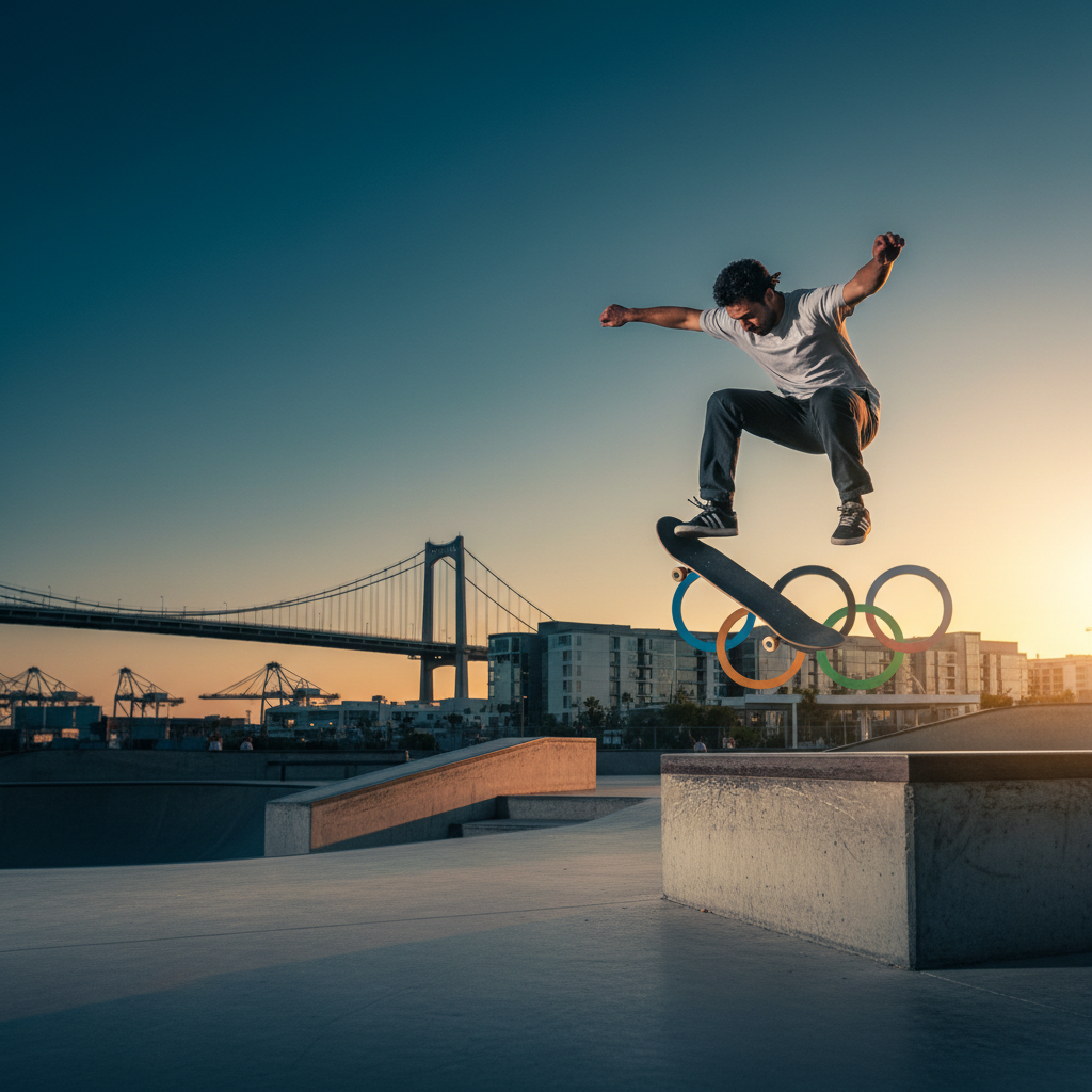 Skateboard aux JO 2028 : ce qu'il faut savoir